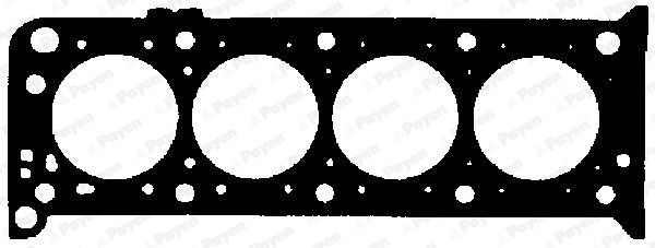 WILMINK GROUP Прокладка, головка цилиндра WG1178352